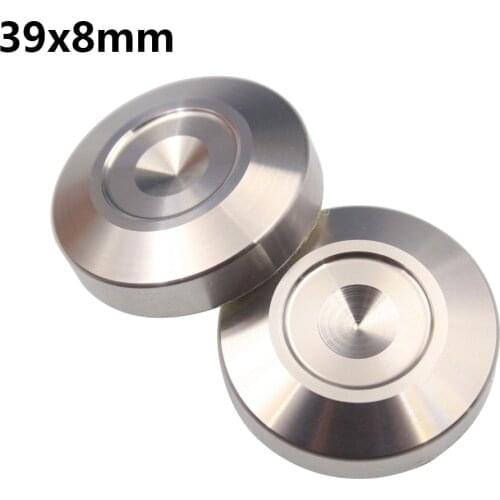 4PCS AUDIO SPIKE FEET PAD Machined 304 Stainless Steel Isolation Speaker Cabinet DAC Turntable Amplifier CD Player Cone Base DIY