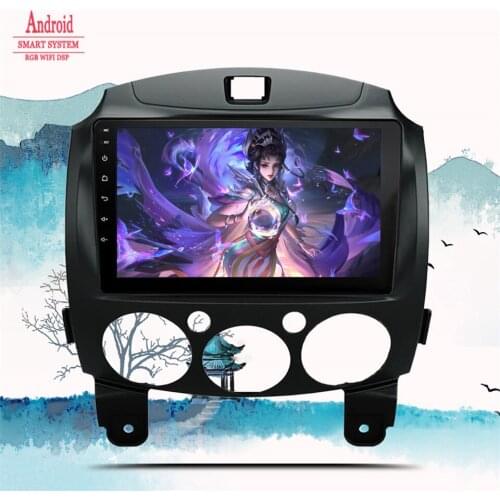 Auto Car Radio IPS For Mazda 2 2007 2008 2009 2010 2011 2012 2013 Android 10 Navigation GPS Multimedia Player 2 din DVD Cassette