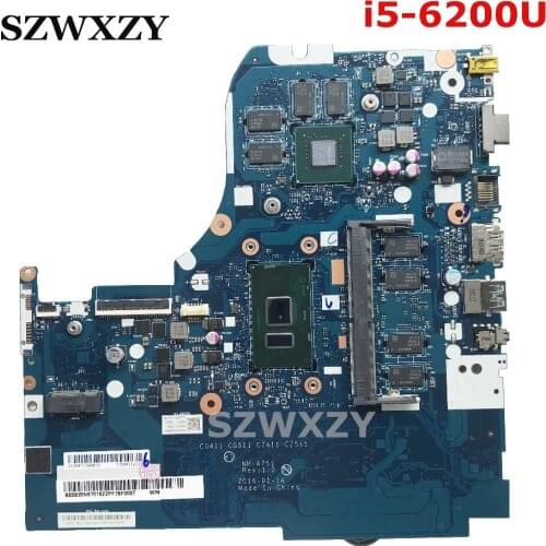 For Lenovo 310-15ISK Laptop Motherboard With i5-6200U CPU VGA(2G) DDR(4G) 5B20N87016 NM-A751 Full Tested