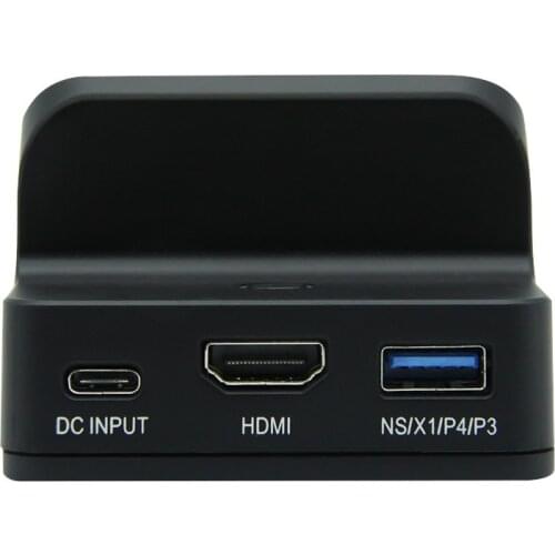 For SWITCH Keyboard and Mouse Charging Base HDMI Projection Base for Lite/Ps3/Ps4/ One/X360 Seat Accessories Cradle