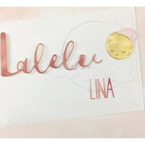 Letter decoration metal Cutting Dies Stencils DIY Scrapbooking Paper/photo Cards Embossing Dies