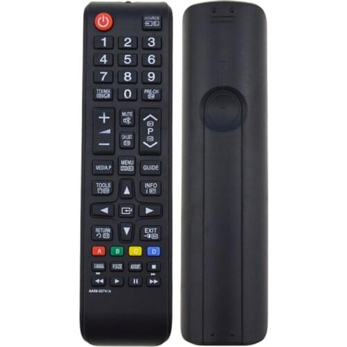 New Black Replacement Remote Control ABS High Quality Remote Controller Suitable For Samsung LCD TV AA59-00741A
