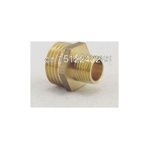 5PCS Brass 3/8" Male x 1/8" BSP Male Adapter Reducer