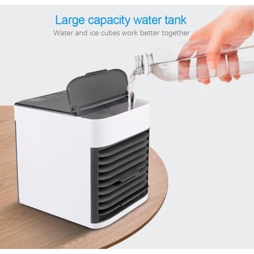 Portable Mini Air Conditioner Air Cooler Multi-Function Humidifier Purifier For Home Office Quiet Cooling Small Air Conditioner