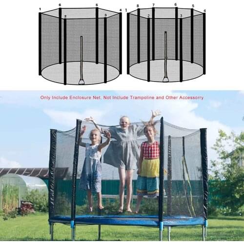 Trampoline Supplies Trampoline Enclosure Durable Safe Nylon Trampoline Protection Net For Outdoor Children Injury Prevention New