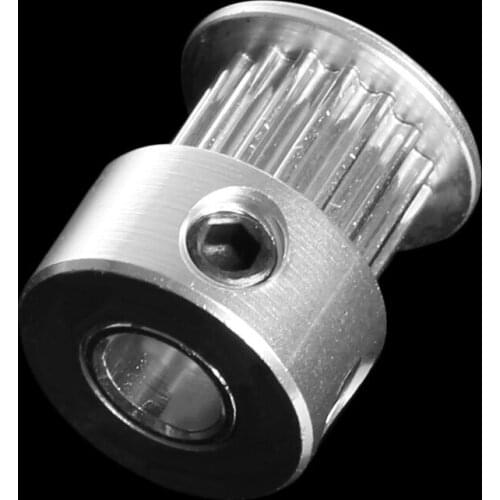 Timing Belt Drive Pulley GT2 16 Teeth Pulley Aluminum Bore 5mm Width 6mm