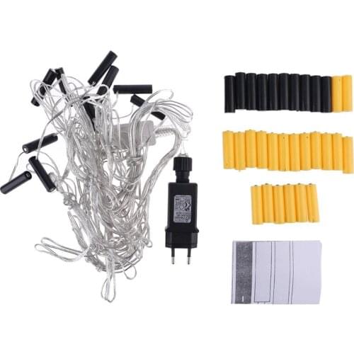 EU Plug 10-in-1 AA AAA Battery Eliminator Replace 2x 3x AA AAA Batteries Power Adapter for Radio Electric Toy LED Light