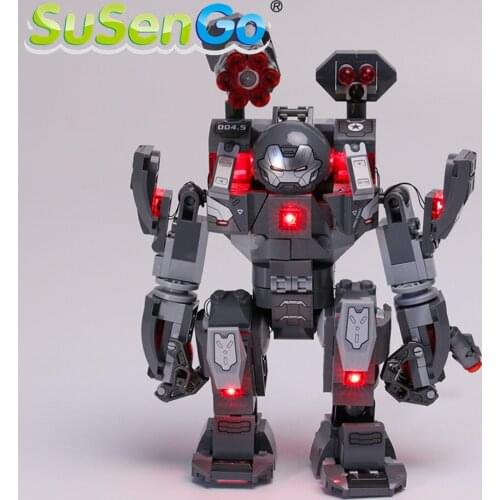 SuSenGo LED Light Kit For 76124 War Machine Buster Compatible with 07120 34085 1125 , NO Model