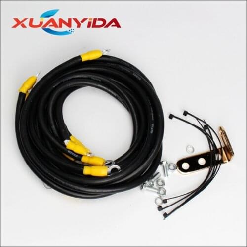 High Quality Universal Pivot 7 Power Core Racing Car Grounding Wire Kit Earth System Grounding Cable