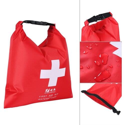 1.2L Outdoor Waterproof River Trekking Rafting Camping First Aid Bag Portable Emergency Medical Kits