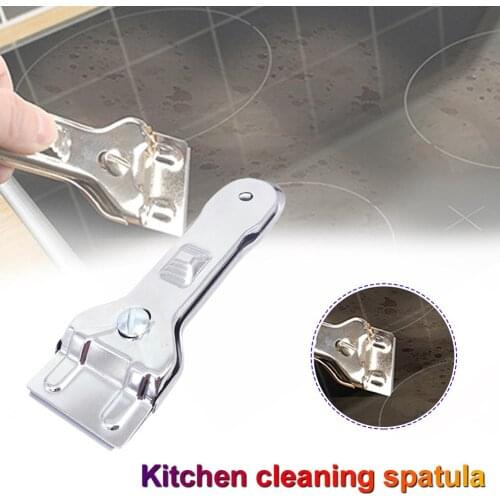 1PC Multifunction Cleaner Hob Scraper Remover With 5pcs Blade For Kichen Cleaning Oven Glass Ceramic Cooker Tools Utility Knife