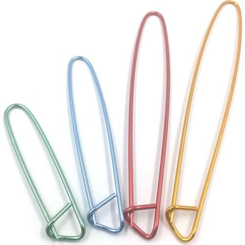 6pcs Marker Stitch Holder Needle Clip Craft Safety Pins Knitting Crochet Handmake Craft Weaving Sewing Tools