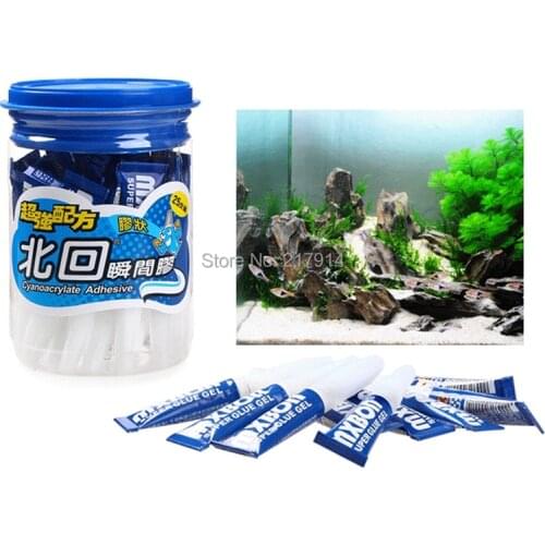 Aquarium Waterscape Accessories Tool Gumwater Gluewater for beautiful aquascape for aquatic fish coral reef plants turtle tank