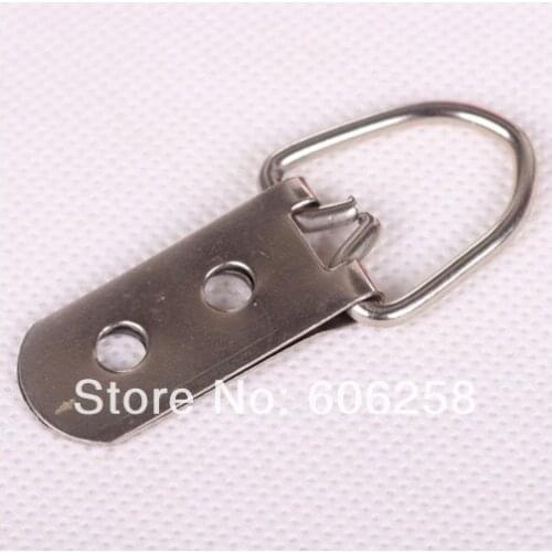 Hardware Hooks hanging two holes hook hooks wood fiberboard box stitch canvas paintings Hook 50PCS