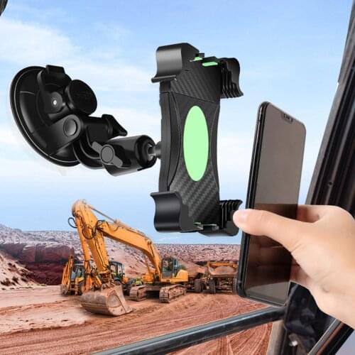 Car Phone Holder Shockproof 360 Rotation Suction Cup Bracket Suction Cup Front Glass Car Phone Holder