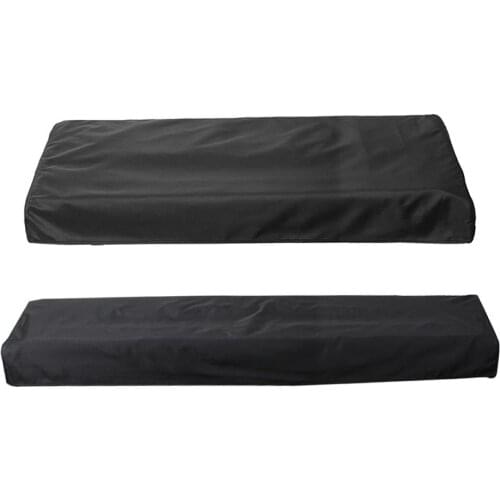 Electronic Piano Cover Delicate Design For 61/88 Key Electronic Digital Piano Dustproof Foldable Keyboard Cover Black