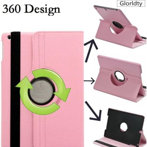 Business litchi 360 Rotating Case For Xiaomi Mi Pad 4 MiPad4 Case 8 inch Tablet PU Leather Stand Cover For mipad4 8.0' + film