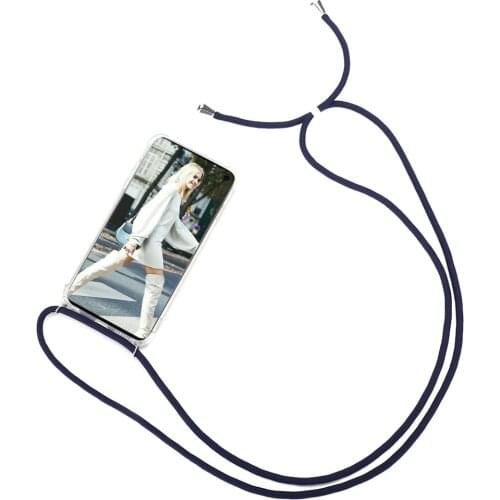 Strap Cord Chain Phone Case for Samsung S20 FE S10 Lite S9 S8 Plus S7 Edge Neck Lanyard Coque For Galaxy S20 Plus Ultra Funda