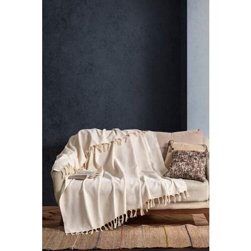 Home Natural Seat Cover 170x230 Cm-Ecru All Seasons Suitable for Use For Easy To Clean Quick Tumble Dried Sofa Couch Furniture Living Room