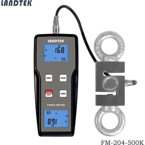 Digital Dynamometer Measuring Instruments Thrust Analog Push Pull Force Gauge FM-204-500K
