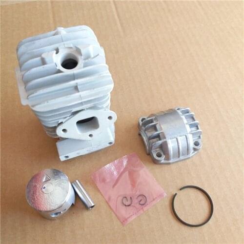 Cylinder kit 34mm fits Zenoah G2500 G2500TS/FS & more 25CC 2 cycle chain saw zylinder assembly w/ piston ring clip pin assy
