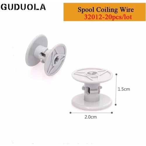 Guduola Parts 32012 Spool Coiling Wire Building Block MOC Model Assembles Particles Educational Bricks Toys 20pcs/lot