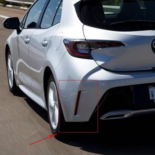For Toyota Corolla 2019 2020 Hatchback ABS Chrome Front Foglight Rear Tail Fog Light Cover Trim Car Protect Exterior Accessories