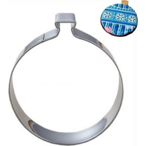 Stainless Steel Cookie Cutter Biscuit Mold Baking Tools Christmas Air Balloon Shape Fondant Cutting Valentines Day Gift Balls
