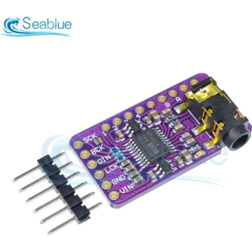 Interface I2S PCM5102A DAC Decoder GY-PCM5102 I2S Player Module For Raspberry Pi PHAT Format Board Digital PCM5102 Audio Board