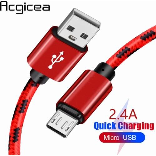1m 2m 3m Micro USB Cable Fast Charging For Xiaomi Redmi Note 5 Pro Android Mobile Phone Data Cable for Samsung S7 Micro Charger
