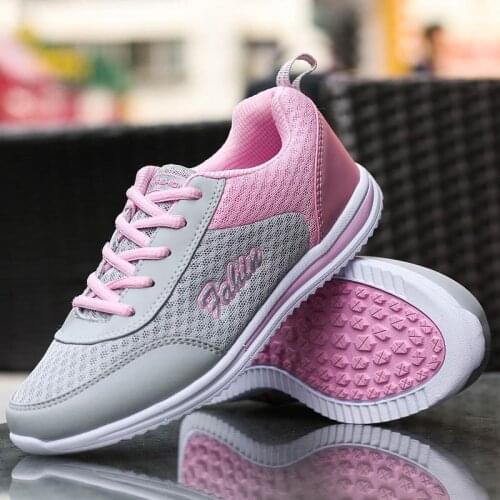 Shoes women sneakers 2021 lace-up breathable mesh casual shoes woman light autumn sneakers women shoes zapatos de mujer