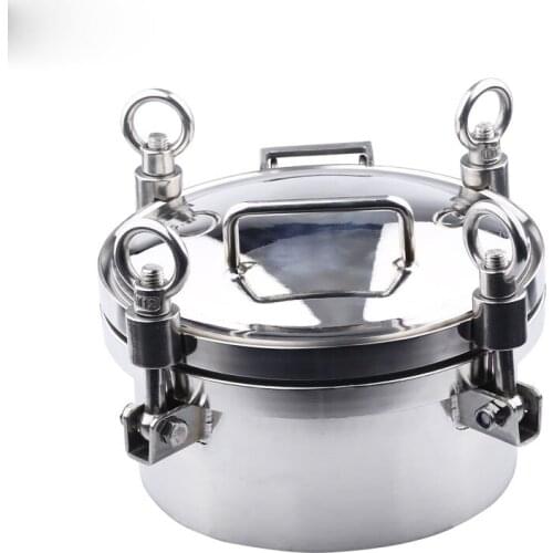304 Stainless Steel Pressure Manhole Cover Pressure Manhole High-pressure Manholes In Reaction Kettle Tank 200-600