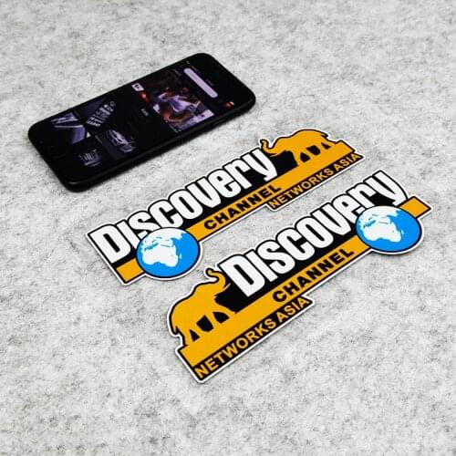 LuLuSticker #009 Discovery Channel Animal Planet Car Reflective Stickers Waterproof Wildlife Motocross Sticker Helmet Decals