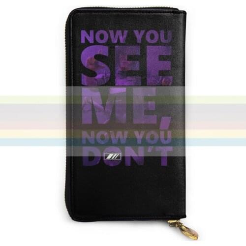 New mens and womens smart leather wallet credit card bank card bag. Long mobile wallet