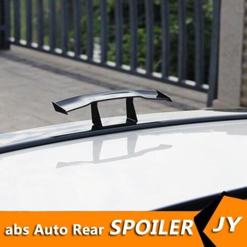 For General Car tail mini spoiler modified gt small tailwing mini with no punch in the ABS spoiler character decoration movem