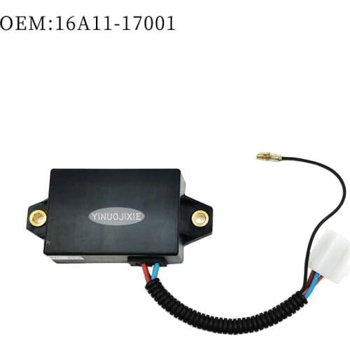 E307 Engine Stop Timer Relay Used for Carter24V white dual plug OE: MM409675/16A11-14001 electrical parts for excavators