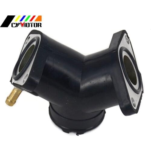 Motorcycle Carb Intake Carburetor Air Joint Boot Interface Adapter For YAMAHA XV125 XV250 XV 125 250 Virago 1988-2011
