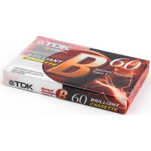 1Pcs Standard Cassette Blank Tape Player Empty 60 Minutes Magnetic Audio Tape Recording for Speech Music Recording High Qulity