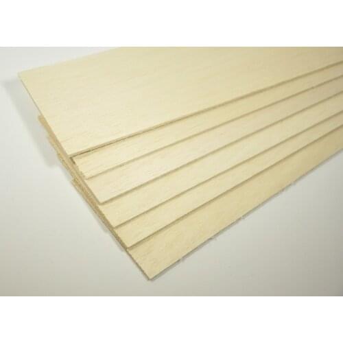 10 Sheets BALSA WOOD 600x100x3mm HIGH QUALITY Balsa Wood For Model Aircraft