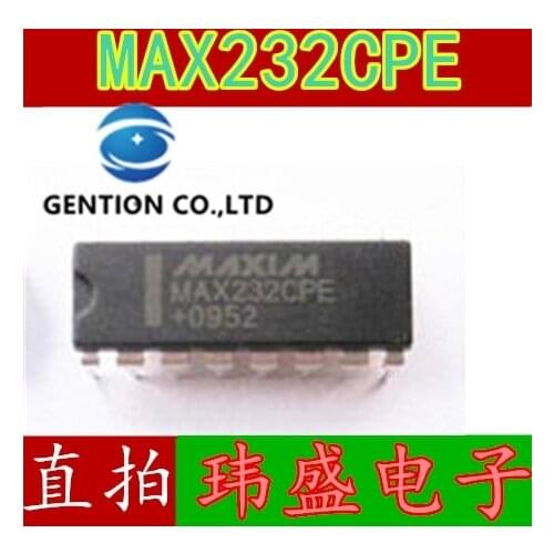 20PCS MAX232 MAX232CPE MAX232EPE DIP16 conversion chip serial communication in stock 100% new and original