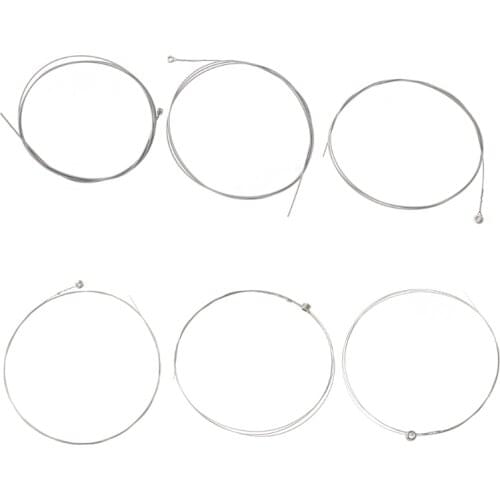 1 Set Of 6pcs Steel 150XL/023 Gauge Strings Electric Guitar Suitable For Electric Guitar