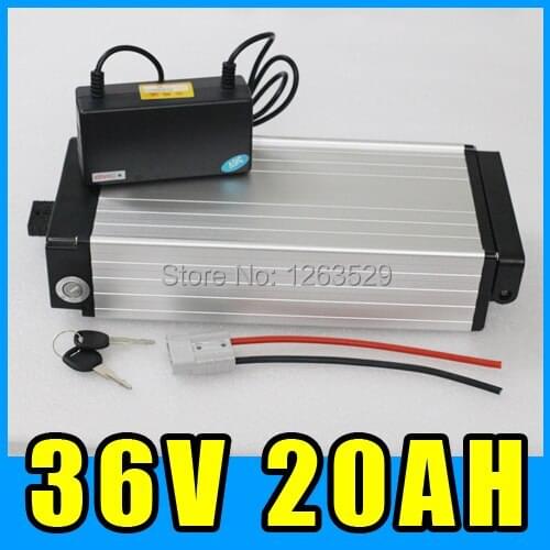 36V 20AH Rear rack Lithium Battery 36V Ebike battery
