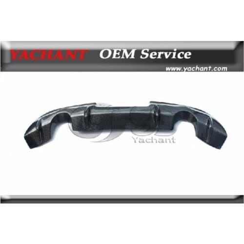 Car-Styling Carbon Fiber Rear Bumper Diffuser Fit For 2008-2015 Infiniti V36 G37 Q60 2D Coupe DTM1 Style Rear Diffuser