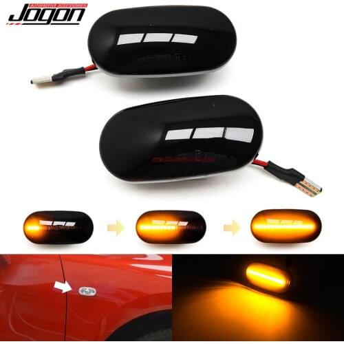 For Civic 92-05 Acura CRX Del Sol Fit Integra Prelude S2000 AP1 AP2 Led Dynamic Turn Signal Light Side Marker Sequential Lamp