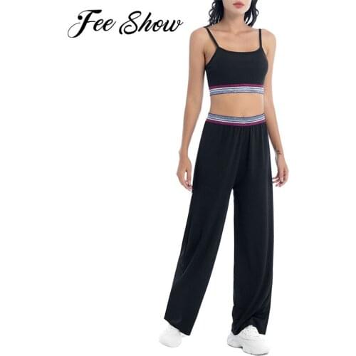 Women Yoga Sets 2Pcs Sexy Tracksuits Backless Push Up Cropped Bra Top Pants Fitness Outfit Running Workout Yoga Suits Sportswear