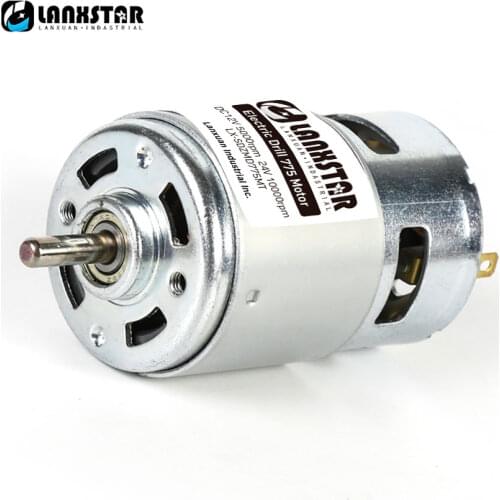 Double Bearings 775 Motors High Speed Large Torque For Blower Jewelcrafting Robot Home Heathy Devices Engraving Drill 24V Motor