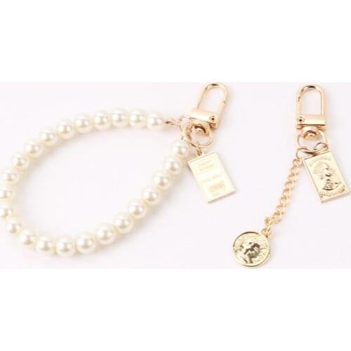 Double-sided Letter Card Pendant Mobile Phone Case Chain Bag Pendant Keychain Coin Purse Wallet Pendant Key Holder Buckle Ring