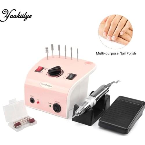 35000rpm 35W Electric Manicure Drill Nail Polishing Manicure Set Pedicure Cutters Nail Drill Bits Manicure Machine Nail File
