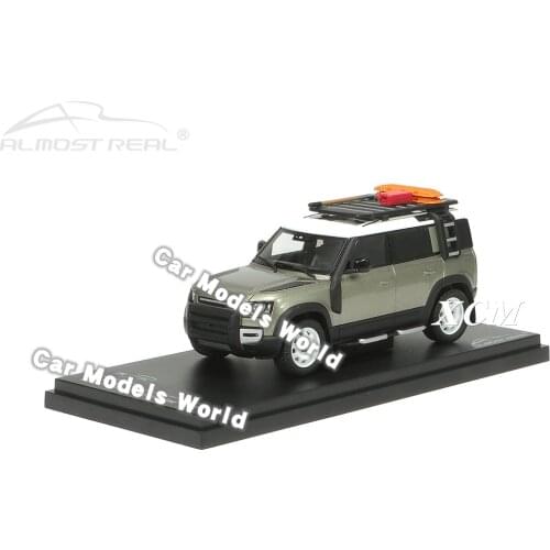 Diecast Car Model Almost Real New Defender 110 1:43 (Green) + SMALL GIFT