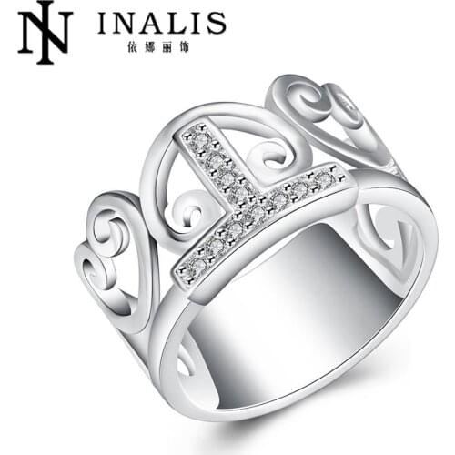 2016 New Hot sell Silver Plated rings for women wedding ring fashion jewelry engagement ring gift for lovers R798-8